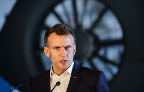 Le président français Emmanuel Macron en visite à Chypre