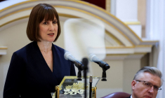 La ministre des Finances britannique, Rachel Reeves, en novembre 2024 ( POOL / ISABEL INFANTES )
