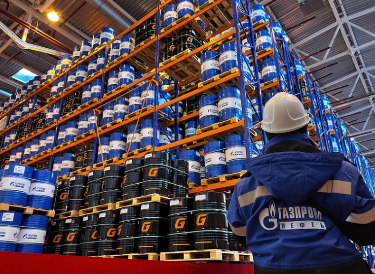 Une usine Gazprom Neft