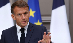 Le président français Emmanuel Macron