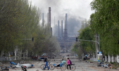 UKRAINE: PLUS DE 200 CIVILS ENCORE RÉFUGIÉS DANS L'USINE AZOVSTAL DE MARIOUPOL, DIT SON MAIRE