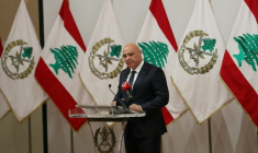 Le président libanais Joseph Aoun à Yarze le 31 juillet 2025 ( Lebanese Presidency / - )