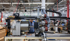 Une usine de production de cordes d'instruments de D'Addario