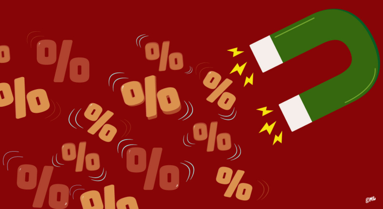 La remontée des taux risque de freiner les futurs acquéreurs. (© monica Ly)