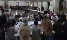 Législatives au Danemark: début du dépouillement dans un bureau de vote à Copenhague