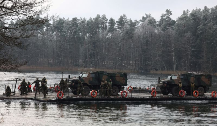 Exercices TUMAK-22 de l'OTAN dans le corridor de Suwalki