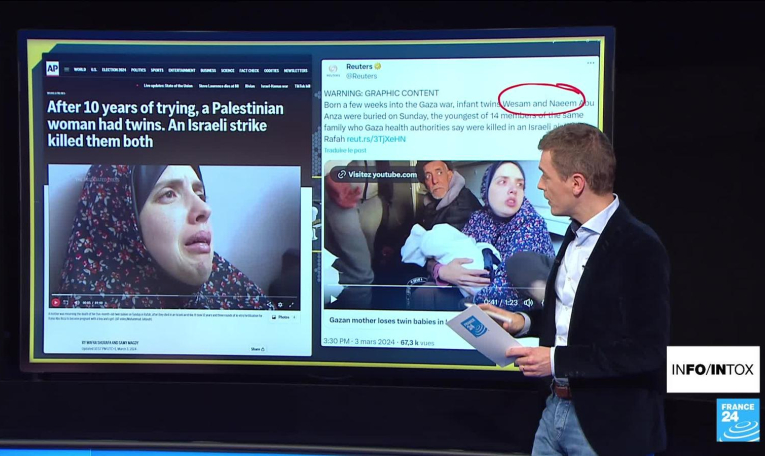 Ces deux bébés morts à Gaza ne sont pas des poupées