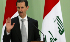 Le président syrien Bachar al-Assad à Damas, le 16 juillet 2023 ( AFP / LOUAI BESHARA )
