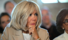 Brigitte Macron lors d'une visite à l'abbaye de Pontlevoy, dans le Loir-et-Cher, lors des journées du patrimoine, le 19 septembre 2025 ( POOL / Eliot BLONDET )