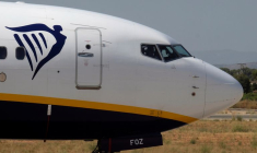 Un avion de la compagnie aérienne Ryanair