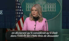Trump étudie "activement" un "achat" du Groenland (Maison Blanche)
