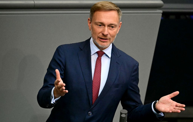 Christian Lindner, le 10 septembre 2024, à Berlin ( AFP / TOBIAS SCHWARZ )