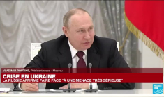 REPLAY - Vladimir Poutine s'exprime lors d'un Conseil de défense à Moscou et répond aux Occidentaux