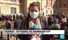 Hommage à la policière tuée à Rambouillet : émotion et recueillement