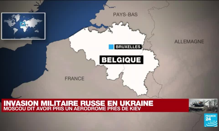 Sanctions à l'encontre de la Russie : l'Europe gèle les avoirs de Vladimir Poutine et Sergueï Lavrov
