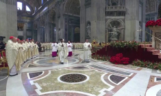 Le pape Léon XIV célèbre une messe lors de la Journée mondiale de la paix