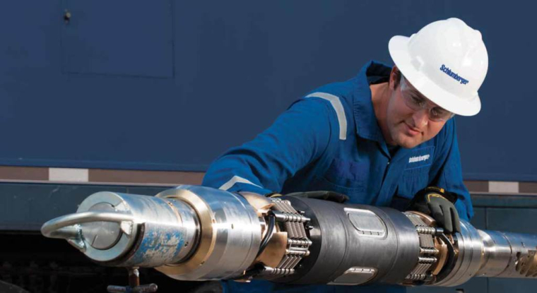 Un salarié Schlumberger. (© Schlumberger)