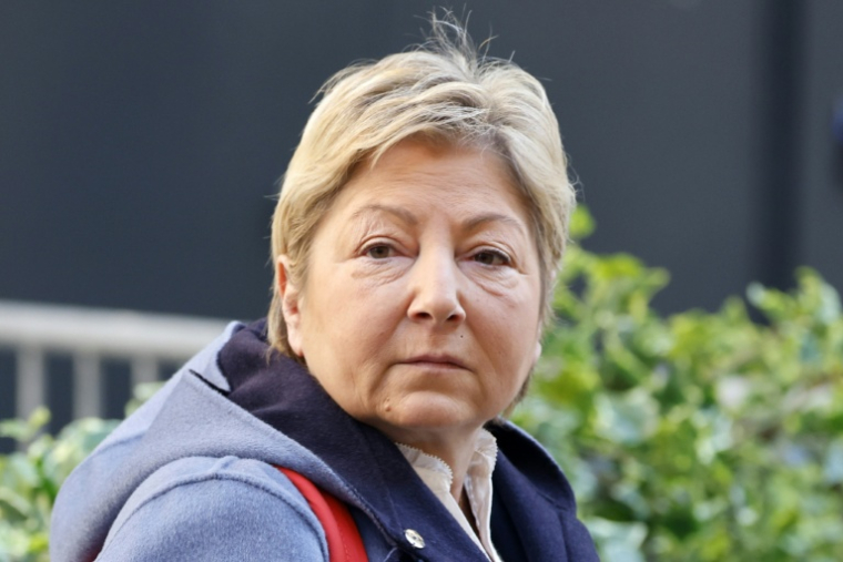 la maire de Calais Natacha Bouchart (divers droite), le 7 mars 2022 à Calais, dans le Pas-de-Calais  ( AFP / Ludovic MARIN )