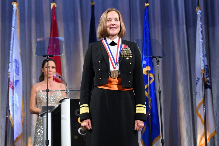 Shoshana Chatfield, à New York, en mai 2022 ( GETTY IMAGES NORTH AMERICA / NOAM GALAI )