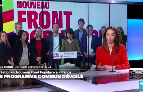 Législatives : création du Front Populaire en France, un programme de "rupture" totale