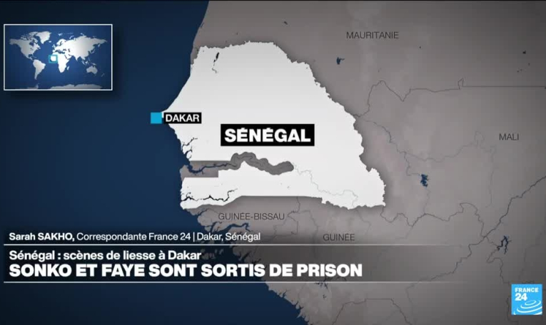 Sénégal : O. Sonko et D. Faye sont sortis de prison