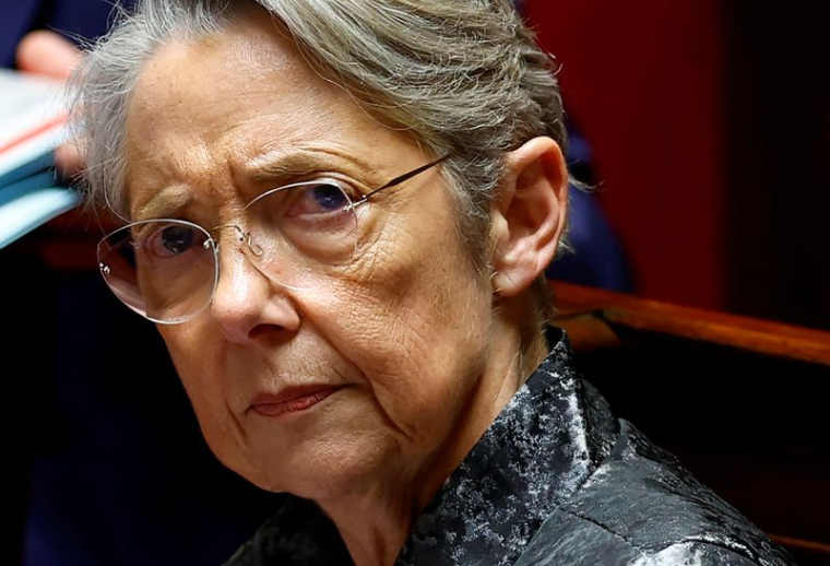 La Première ministre Elisabeth Borne à l'Assemblée nationale