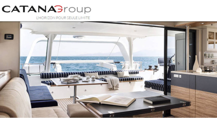 Les ventes de Catana Group se sont envolées de 73% au premier semestre. (© Catana Group capture d'écran)
