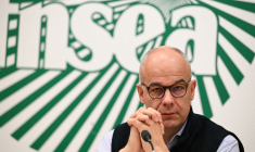 Arnaud Rousseau, président de la FNSEA, à Paris, le 8 janvier 2026 ( AFP / BERTRAND GUAY )