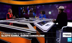 "À l'Affiche Planète Afro" réunit Gladys Samba des "Mamans du Congo" et le musicien Pédro Kouyaté