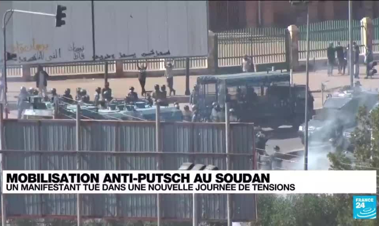 Mobilisation anti-putsch au Soudan : Un manifestant tué dans une nouvelle journée de tensions