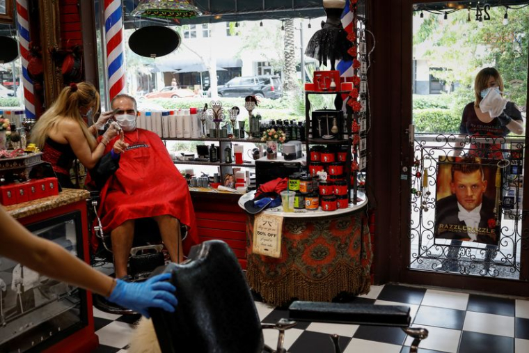 Un salon de coiffure à Miami