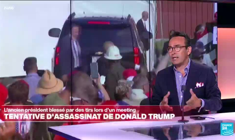 Attaque sur Donald Trump : le poing levé de l'ancien président, le visage ensanglanté, "un marqueur historique"