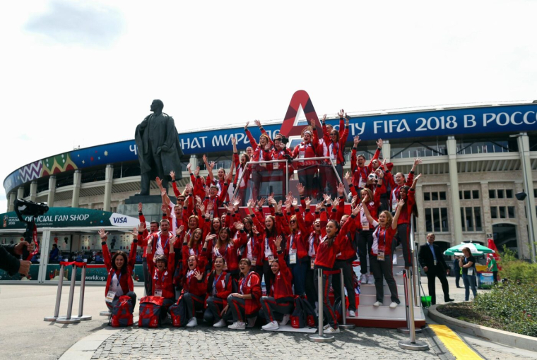 Ça se bouscule pour être bénévole à la prochaine Coupe du Monde