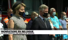 Inondations en Belgique : le pays observe une minute de silence