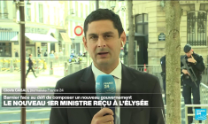 Michel Barnier reçu à l'Elysée pour former son gouvernement