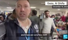 Gaza : une frappe sur un hôpital de Khan Younès fait un mort et des blessés