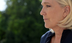 Marine Le Pen à Paris, le 26 août 2024. ( AFP / BERTRAND GUAY )