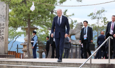 Photo de Joe Biden lors du sommet des dirigeants du G7 réunis au Japon