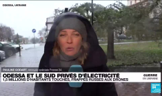 1,5 millions d'habitants privés d'électricité à Odessa