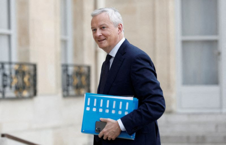 Photo du ministre français de l'Économie, des Finances, de l'Industrie et du Numérique, Bruno Le Maire