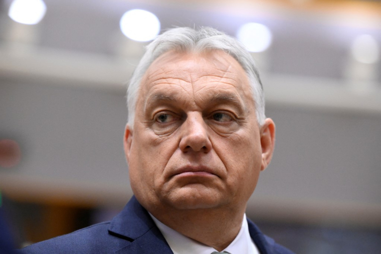 Viktor Orban, le 26 juin 2025, à Bruxelles ( AFP / JOHN THYS )