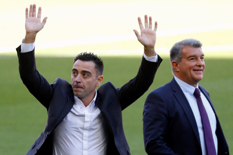 Le président du Barça revient sur le départ de Xavi