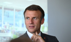 Le président français Emmanuel Macron