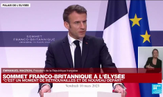 REPLAY - Conférence de presse d'Emmanuel Macron et Rishi Sunak lors du sommet franco-britannique