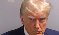 Photo d'identité judiciaire ("mug shot") de Donald Trump