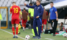 Quand les Espoirs de l'Italie s'entraînent avec un œil bandé