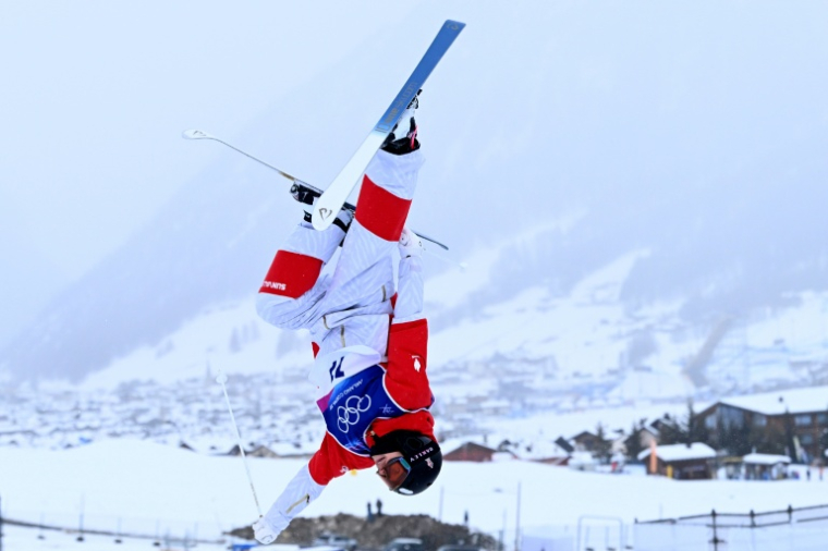 Perrine Laffont, le 10 février 2026 à Livigno  (Italie) ( AFP / Kirill KUDRYAVTSEV )