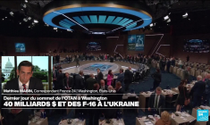 Sommet de l'Otan : 40 milliards de dollars et des F-16 à l'Ukraine