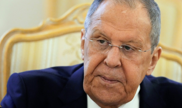 Le chef de la diplomatie russe, Sergueï Lavrov, le 21 août à Moscou ( POOL / Alexander Zemlianichenko )