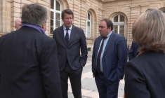 Les parents du journaliste français Christophe Gleizes reçus au Sénat
